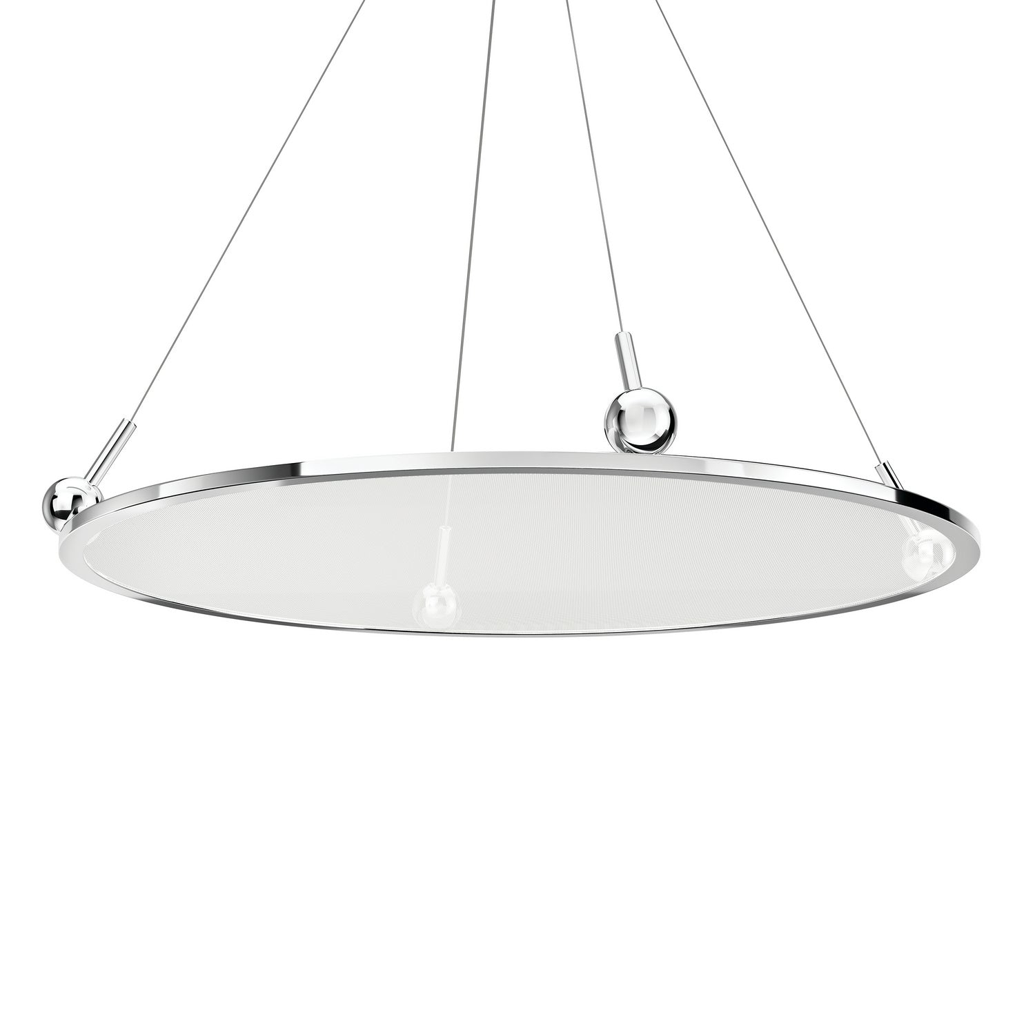 ELAN 84314CH Jovian Edgelit Chandelier - Chrome