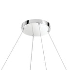 ELAN 84314CH Jovian Edgelit Chandelier - Chrome
