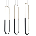 ELAN 84315MBK Wayan Linear Chandelier - Matte Black