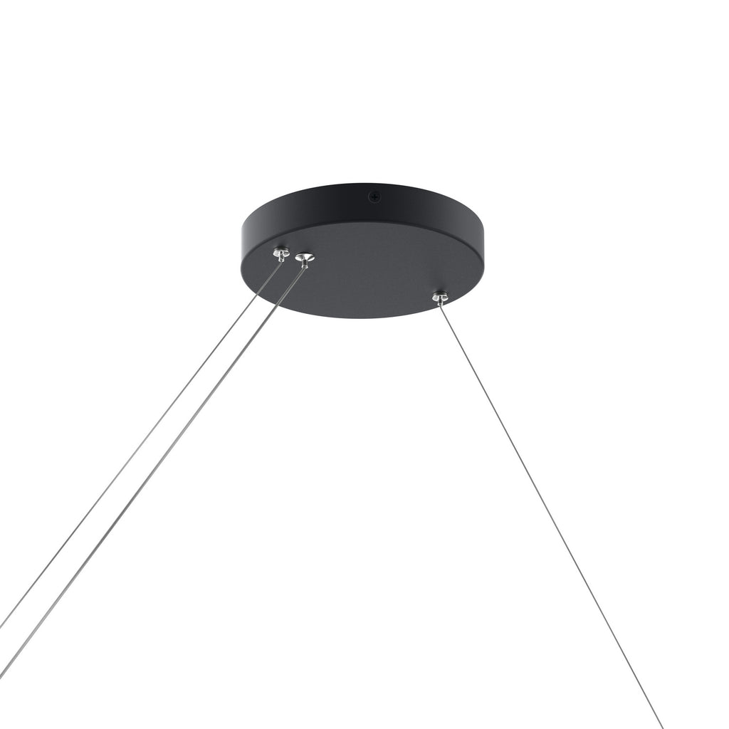 ELAN 84316MBK Walman Linear Chandelier - Matte Black