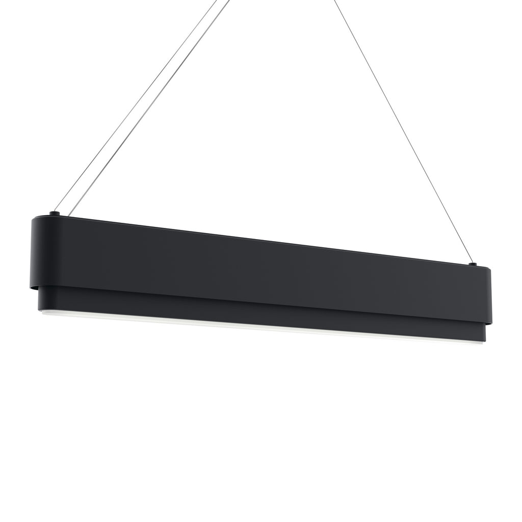 ELAN 84316MBK Walman Linear Chandelier - Matte Black