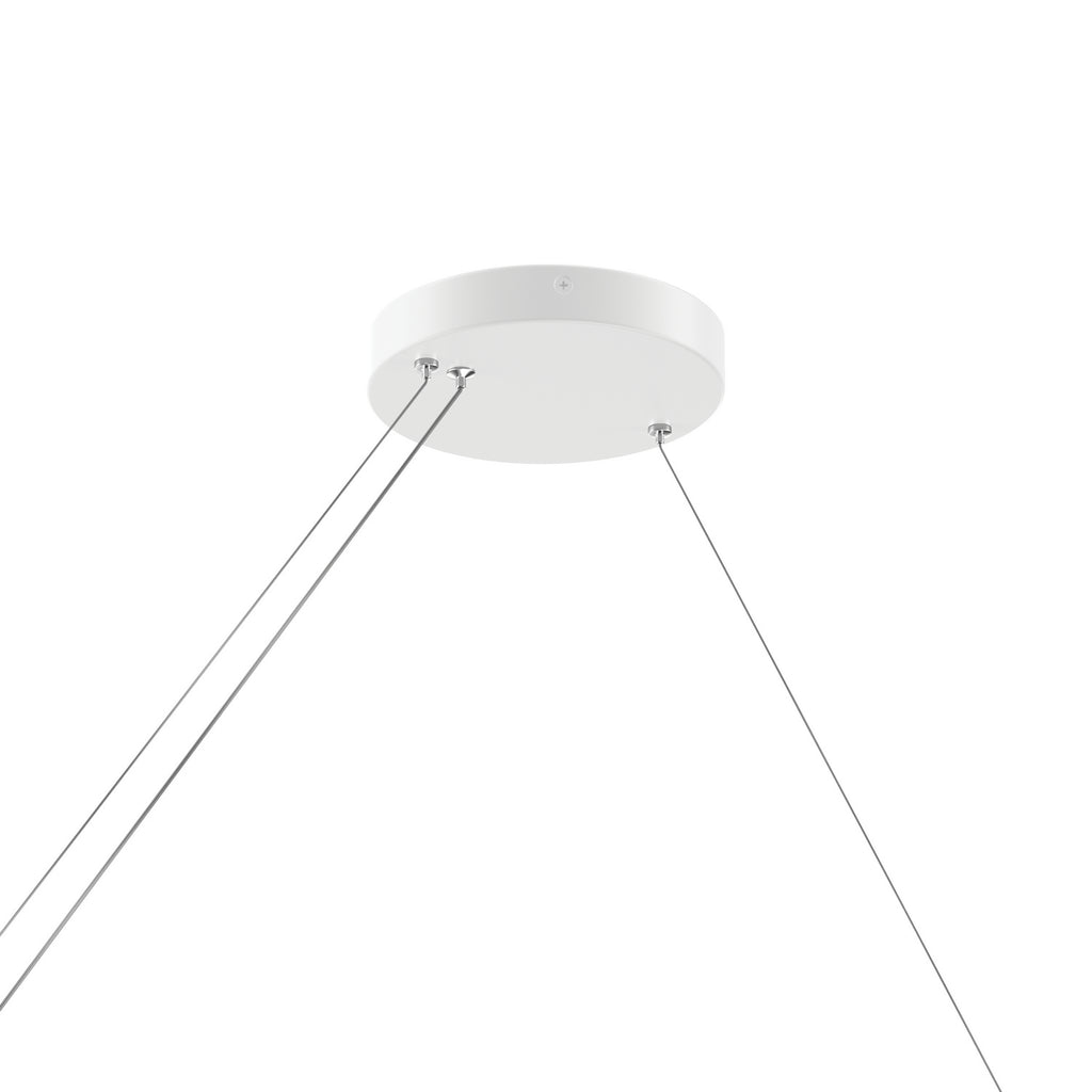 ELAN 84316WH Walman Linear Chandelier - White