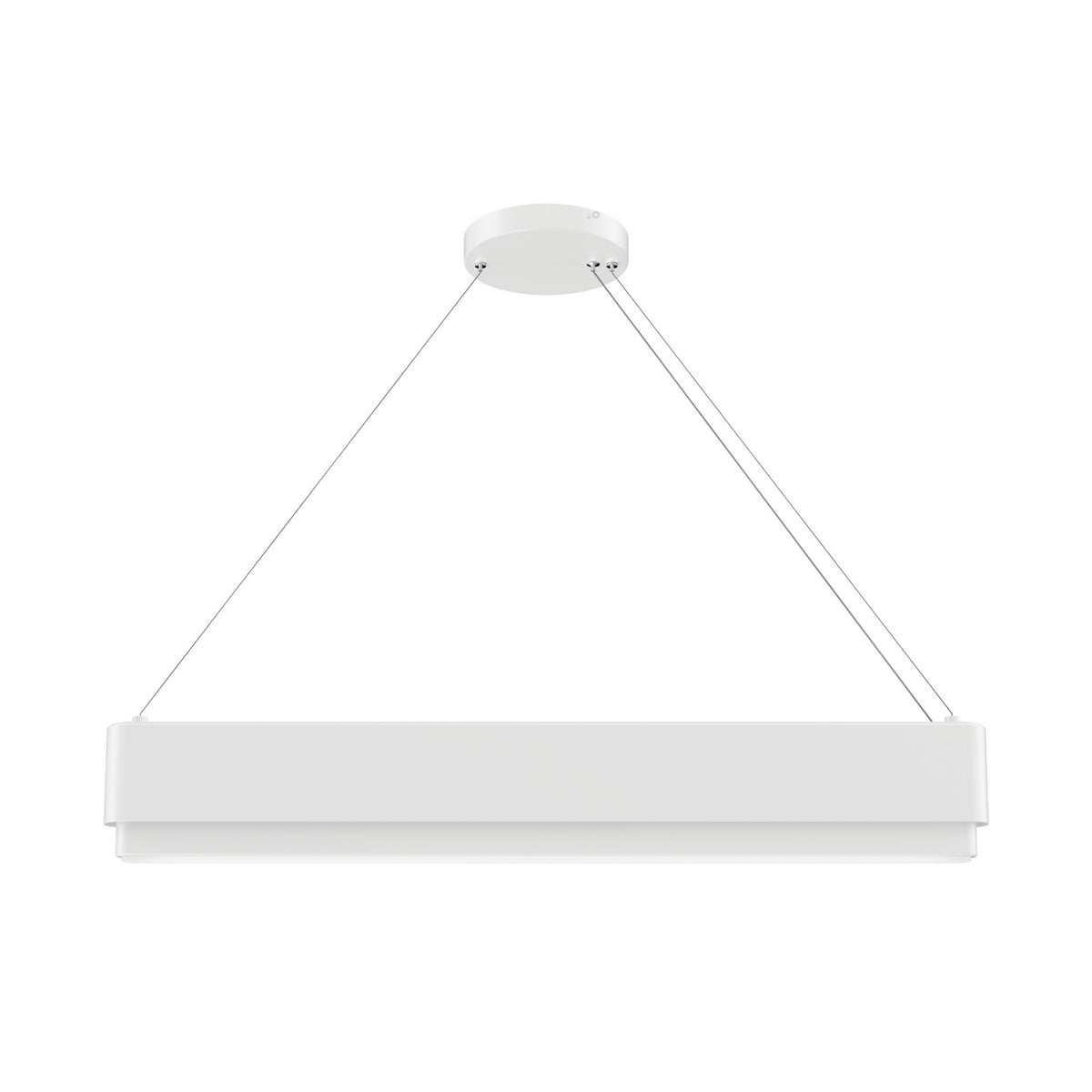 ELAN 84316WH Walman Linear Chandelier - White