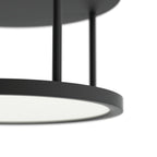 ELAN 84319MBK Lavi Semi-flush - Matte Black