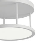 ELAN 84319WH Lavi Semi-flush - White