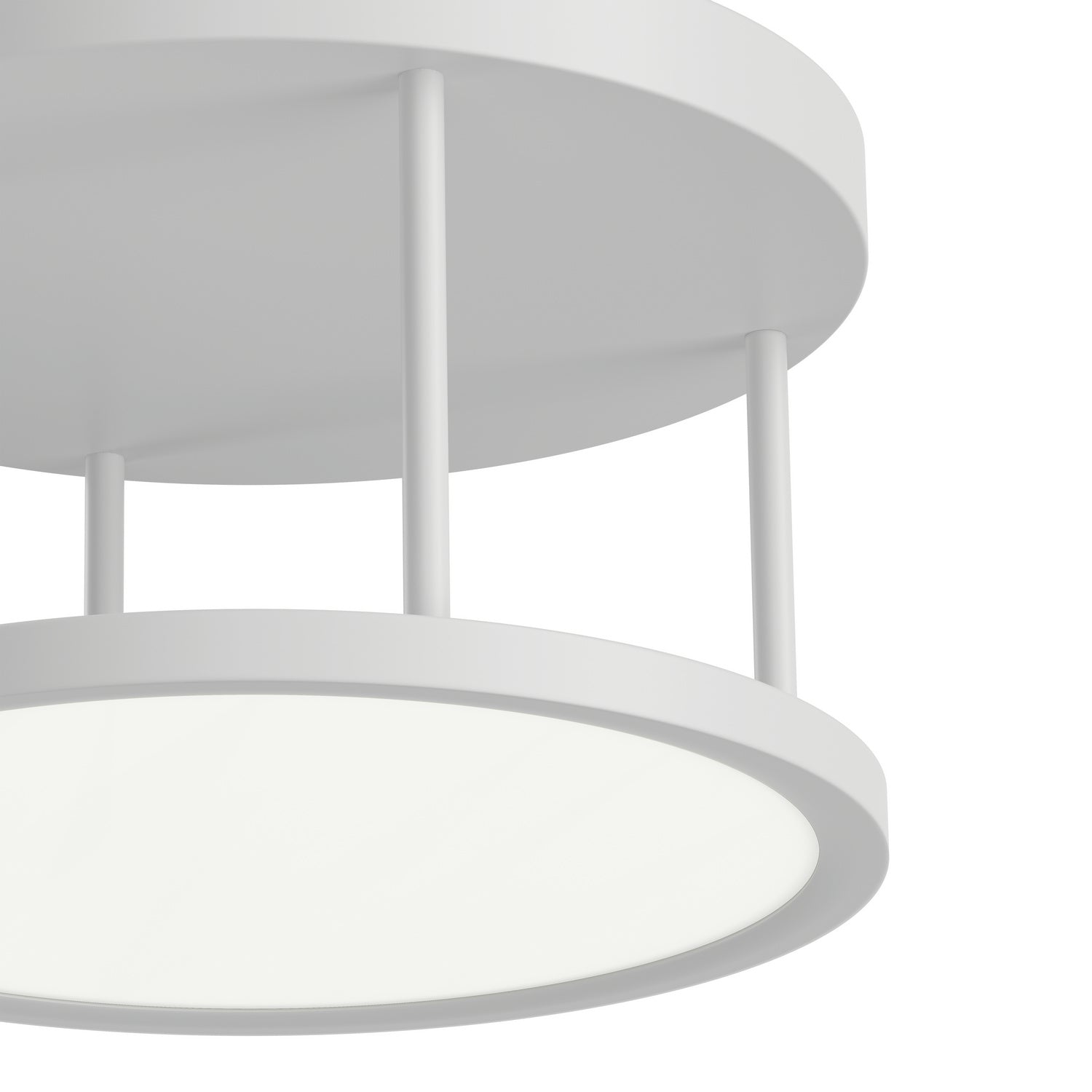 ELAN 84319WH Lavi Semi-flush - White