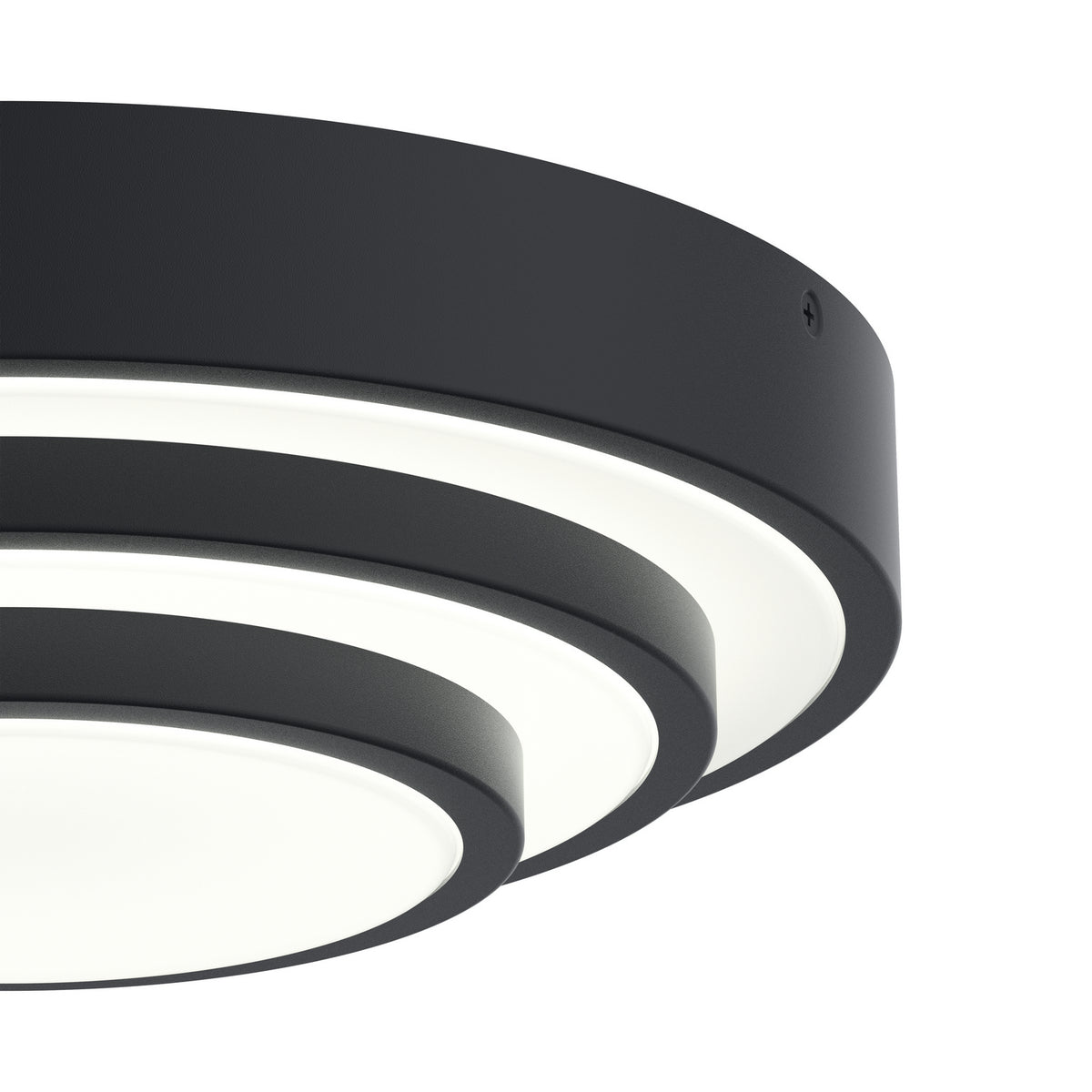 ELAN 84320MBK Dombard Flush Mount - Matte Black
