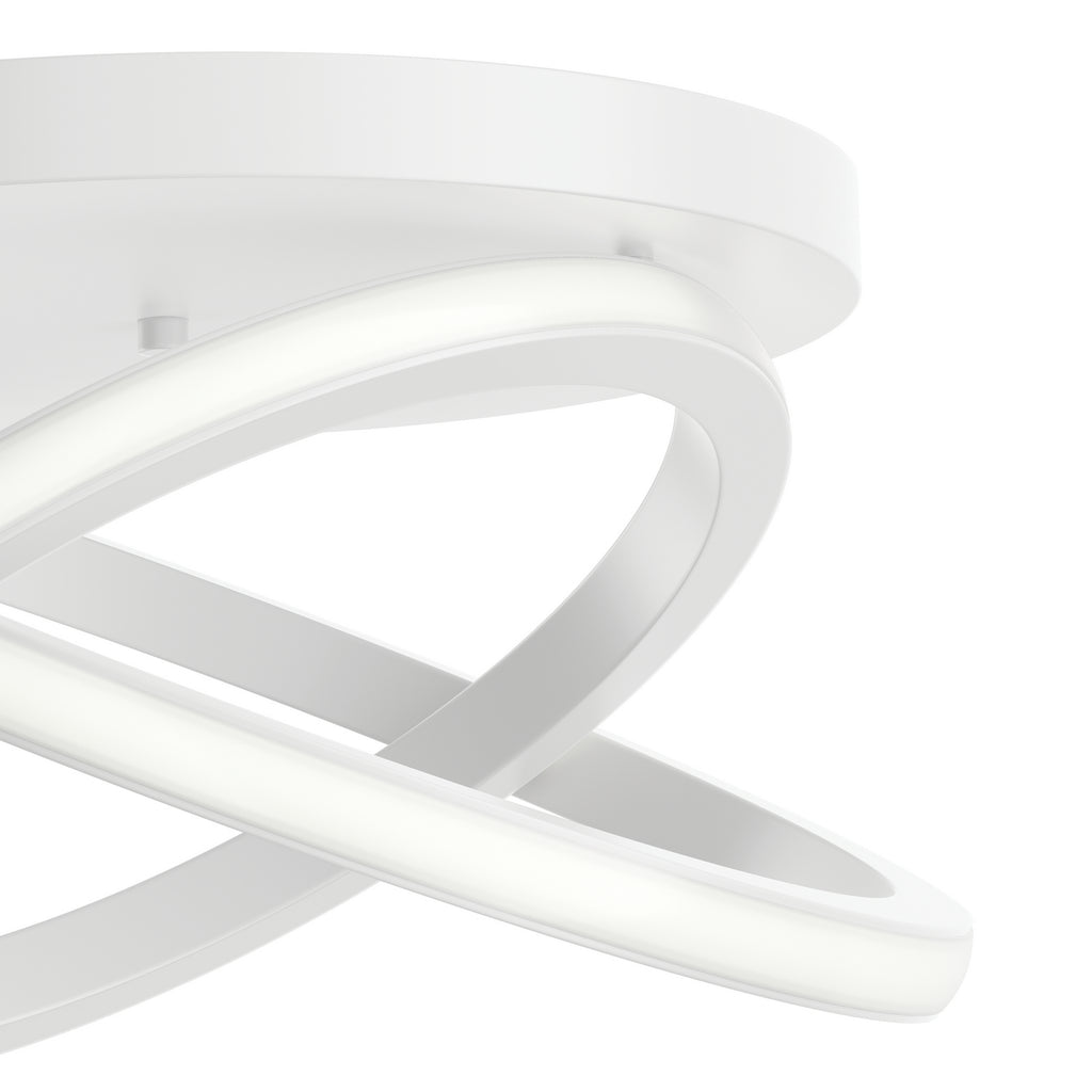 ELAN 84321WH Caputo Flush Mount - White