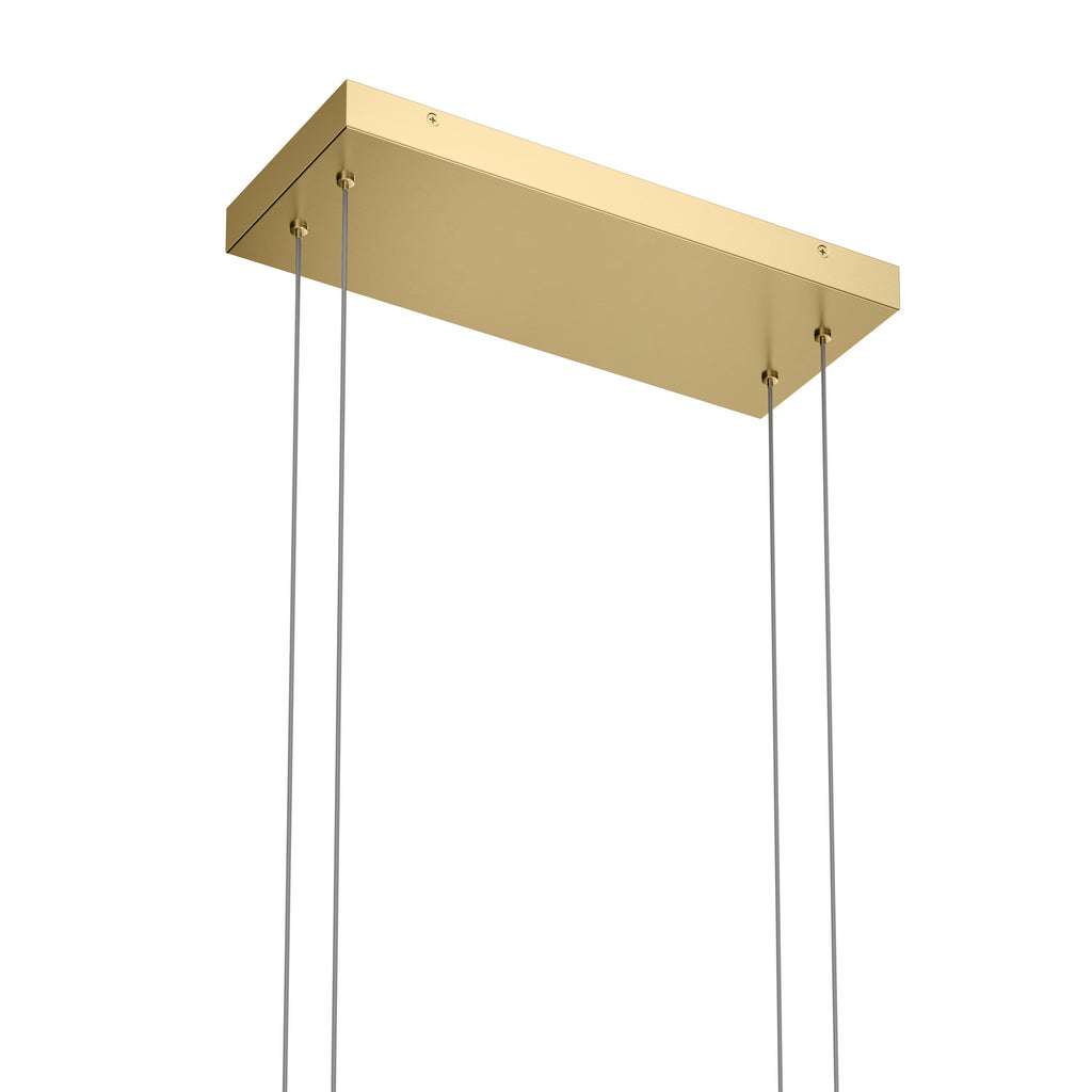 ELAN 84322CG Jestin Linear Chandelier - Champagne Gold
