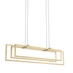 ELAN 84322CG Jestin Linear Chandelier - Champagne Gold