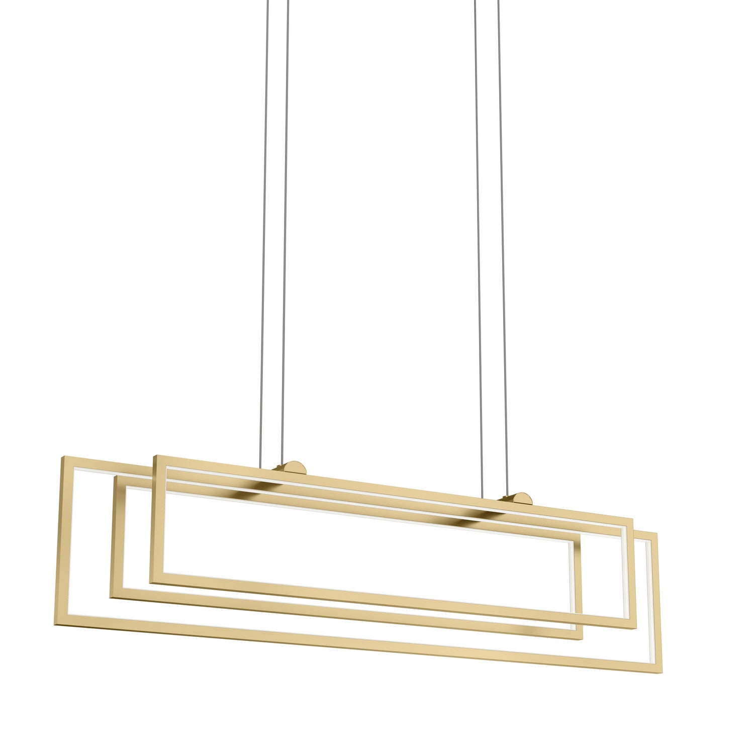ELAN 84322CG Jestin Linear Chandelier - Champagne Gold