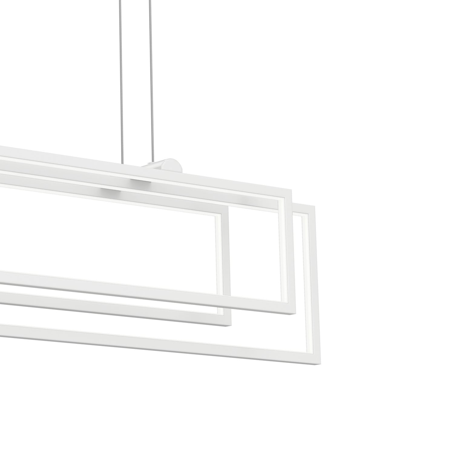 ELAN 84322WH Jestin Linear Chandelier - White