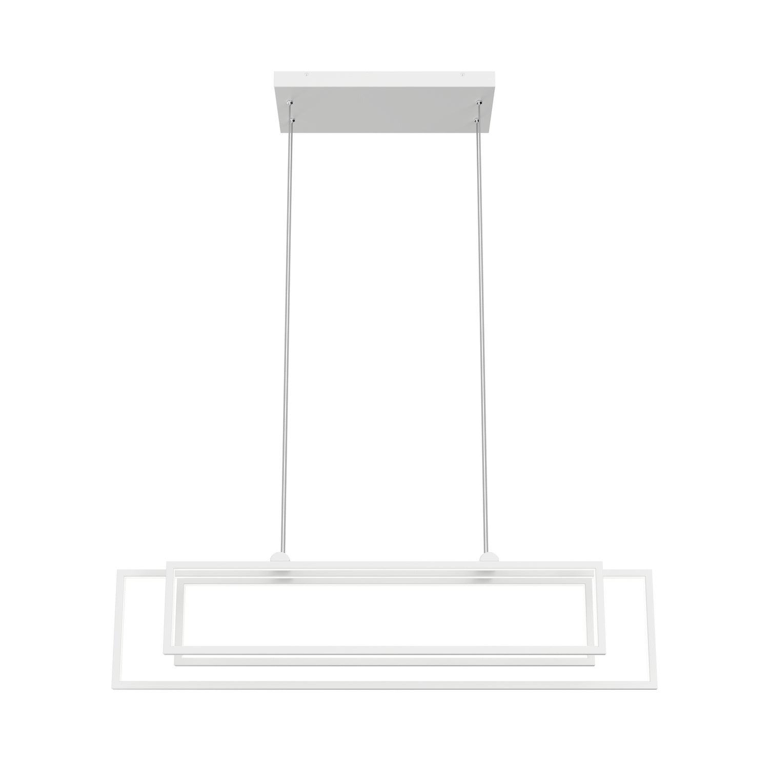 ELAN 84322WH Jestin Linear Chandelier - White