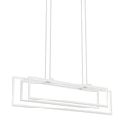 ELAN 84322WH Jestin Linear Chandelier - White