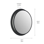 ELAN 86004MBK Chennai Mirror LED - Matte Black