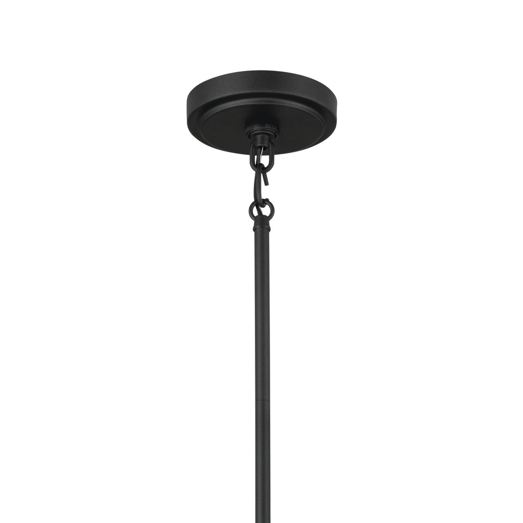 KICHLER 52450BKT Vetivene 20" 3 Light Chandelier Textured Black