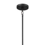 KICHLER 52451BKT Vetivene 29" 6 Light Chandelier Textured Black