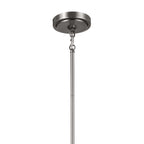 KICHLER 52451CLP Vetivene 29" 6 Light Chandelier Classic Pewter