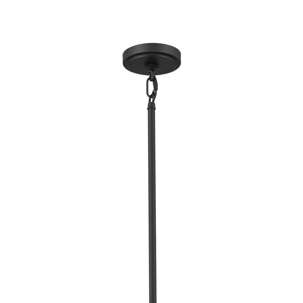 KICHLER 52452BKT Vetivene 40" 9 Light Chandelier Textured Black