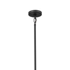 KICHLER 52452BKT Vetivene 40" 9 Light Chandelier Textured Black