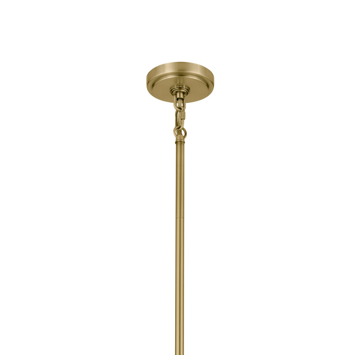 KICHLER 52452NBR Vetivene 40" 9 Light Chandelier Natural Brass