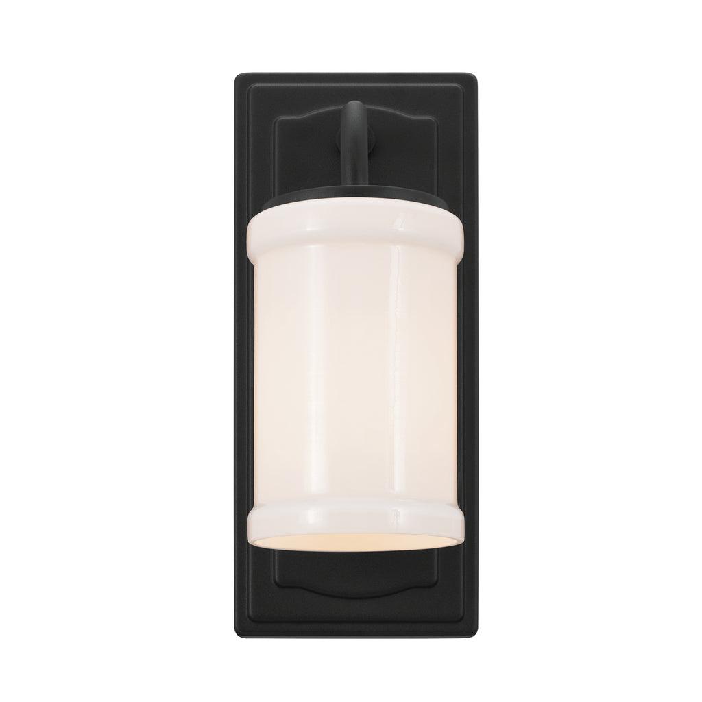 KICHLER 52454BKT Vetivene 12" 1 Light Wall Sconce Textured Black
