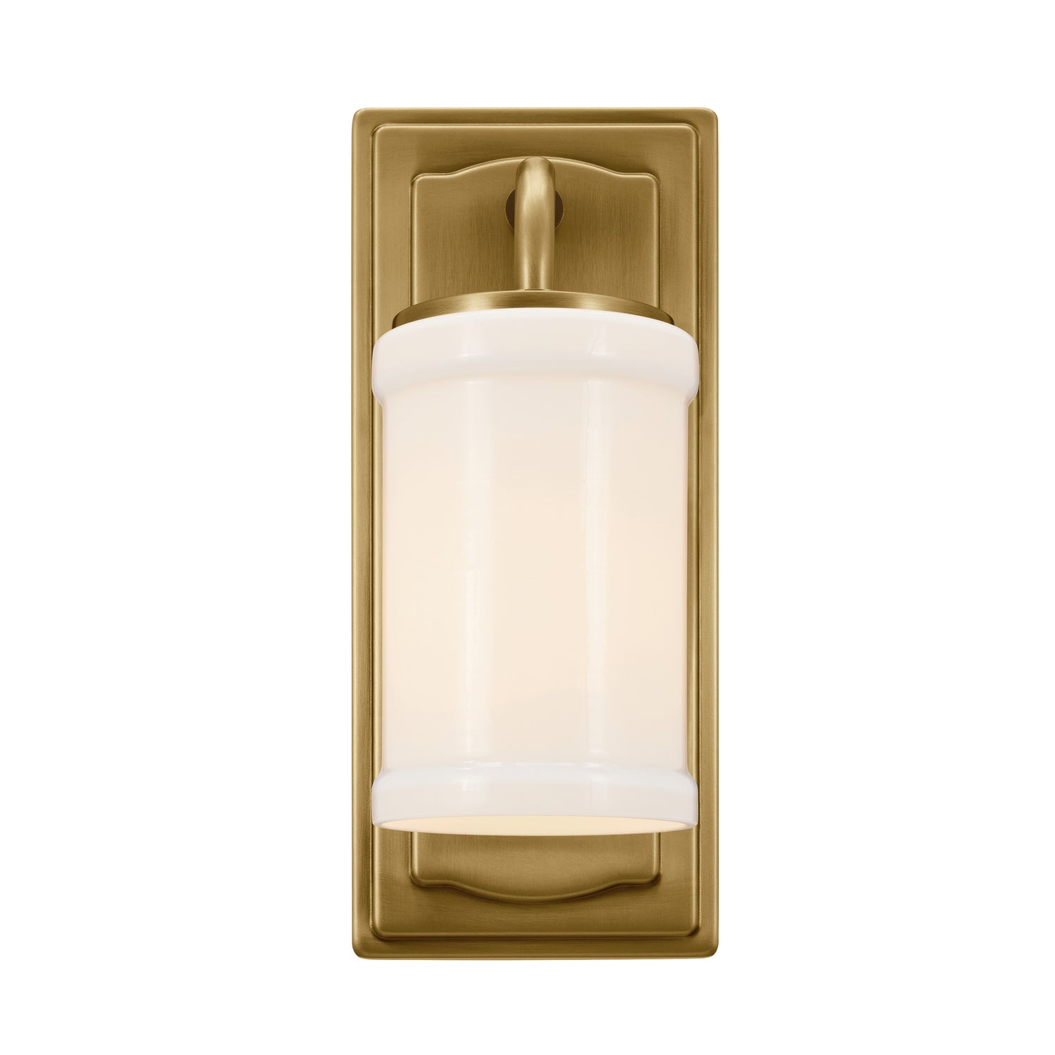 KICHLER 52454NBR Vetivene 12" 1 Light Wall Sconce Natural Brass