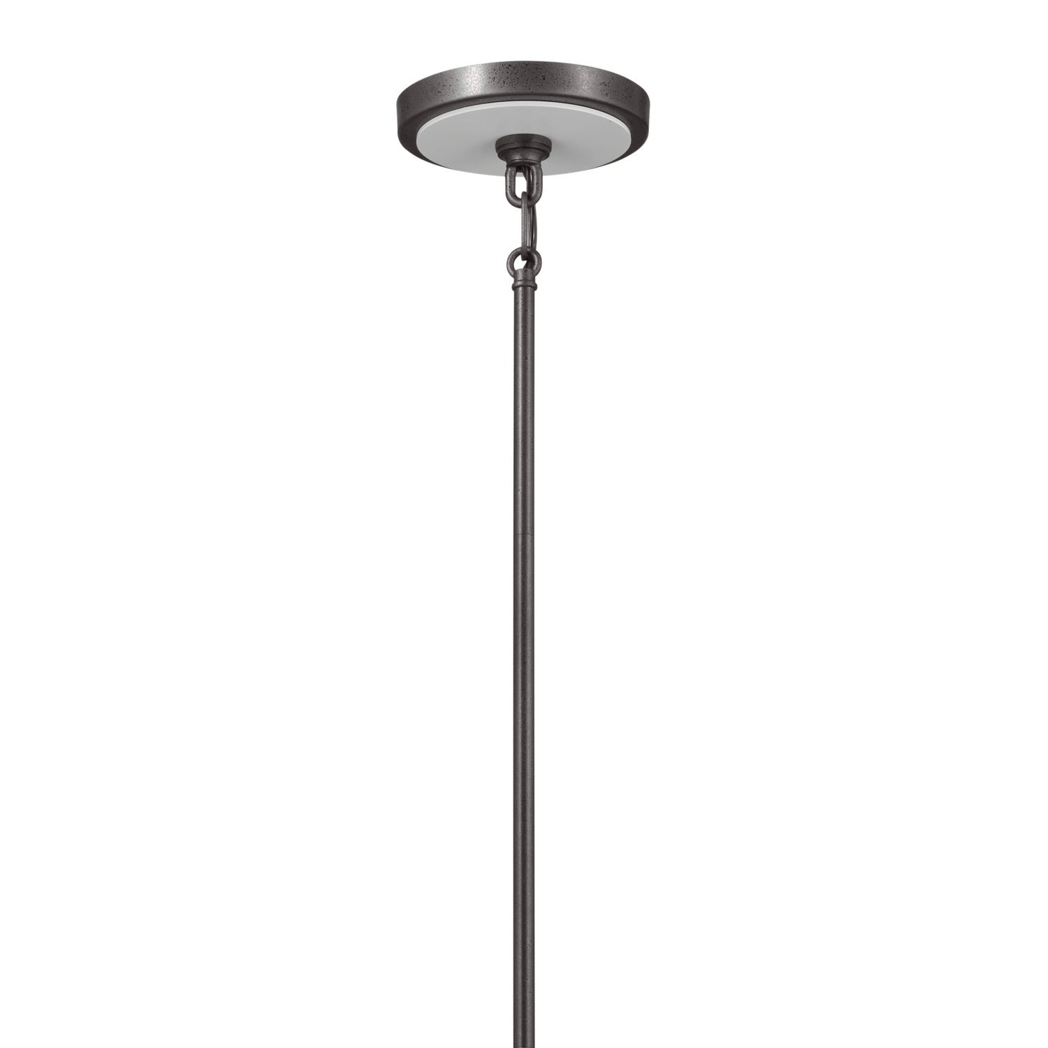 KICHLER 52456AVI Freesia 38" 8 Light Chandelier Anvil Iron