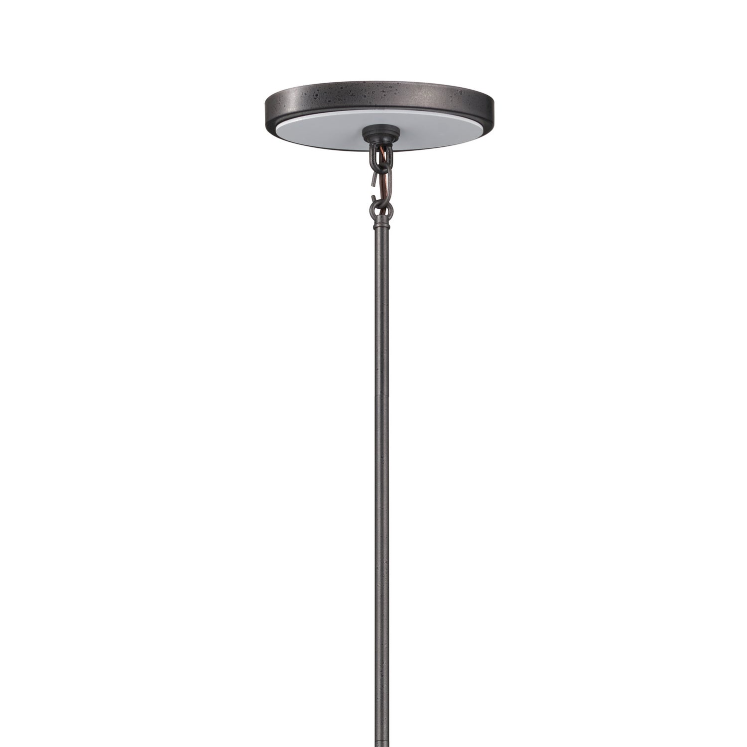 KICHLER 52457AVI Freesia 44" 8 Light Oval Chandelier Anvil Iron