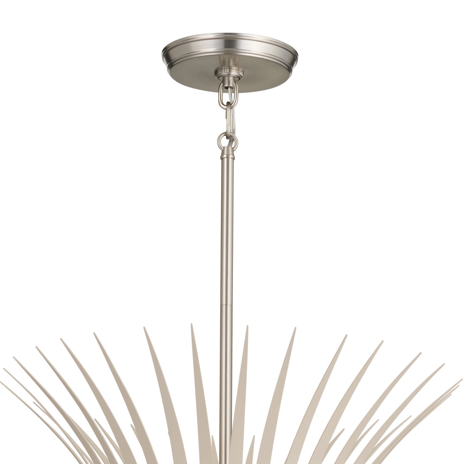 KICHLER 52458NI Felicity 29" 6 Light Chandelier Brushed Nickel