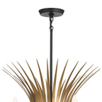 KICHLER 52459BK Felicity 37" 9 Light Chandelier Black