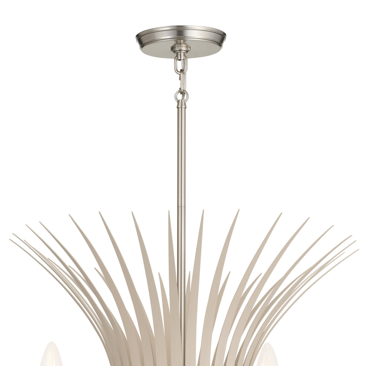 KICHLER 52459NI Felicity 37" 9 Light Chandelier Brushed Nickel