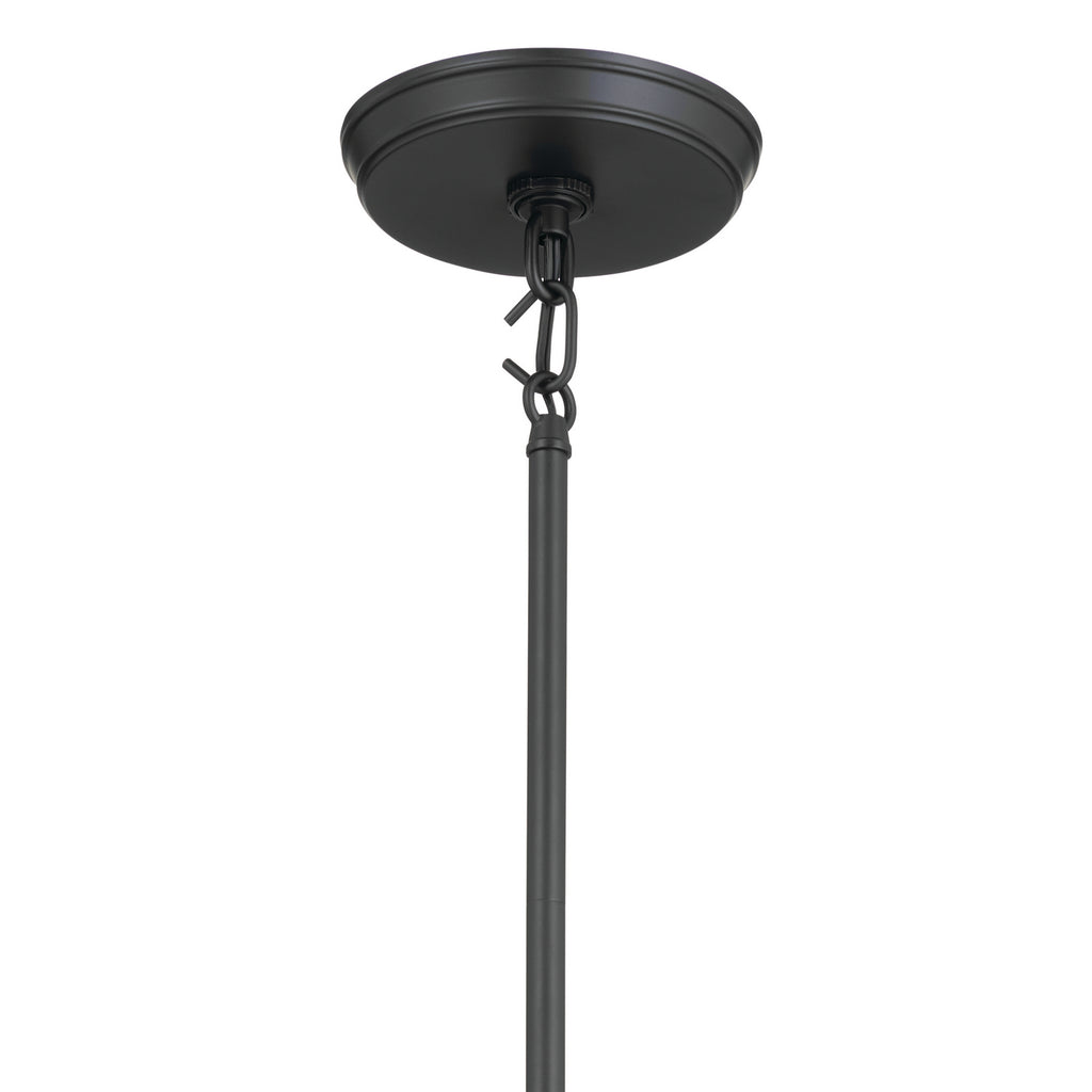 KICHLER 52460BK Felicity 12.5" 1 Light Pendant Black