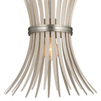 KICHLER 52460NI Felicity 12.5" 1 Light Pendant Brushed Nickel