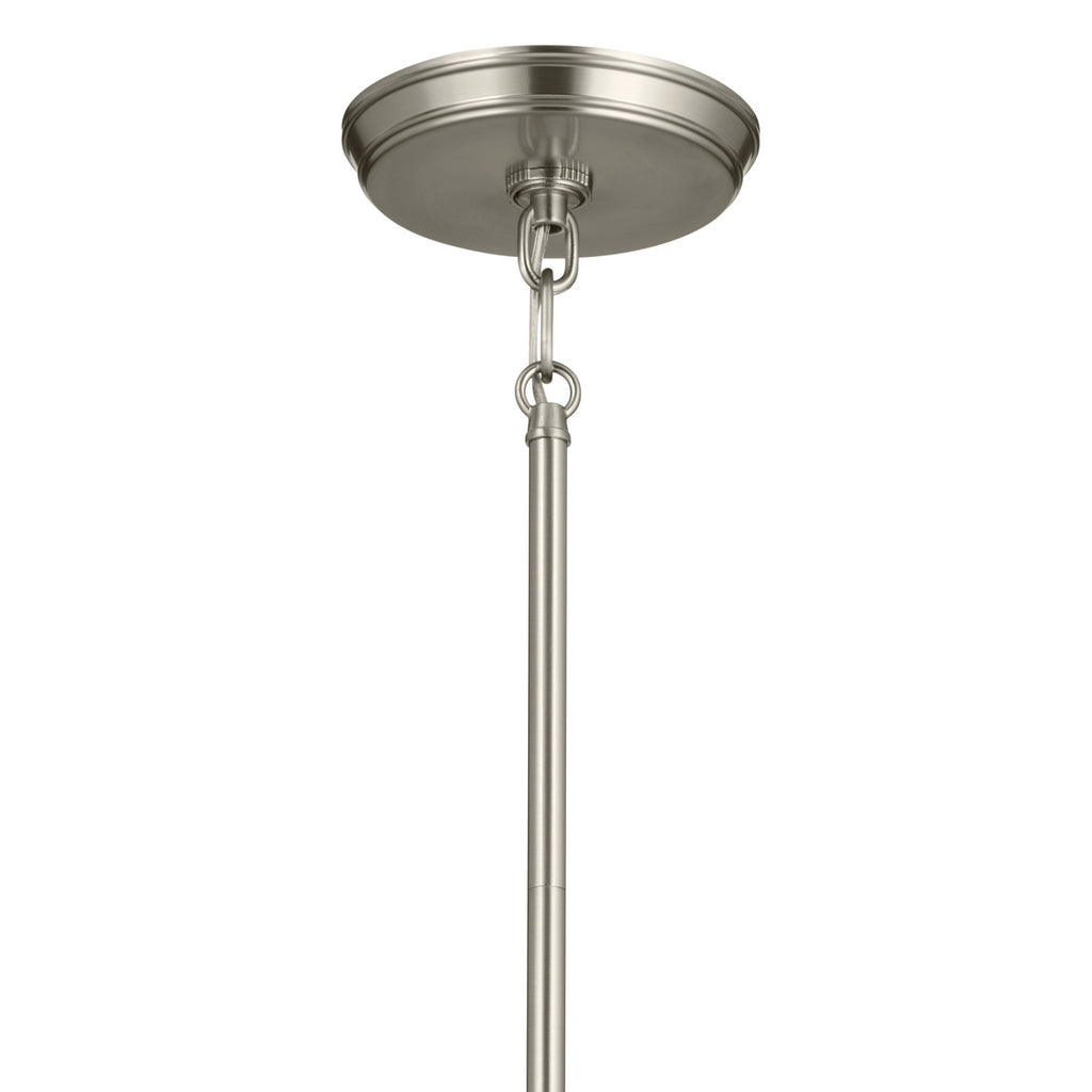 KICHLER 52460NI Felicity 12.5" 1 Light Pendant Brushed Nickel