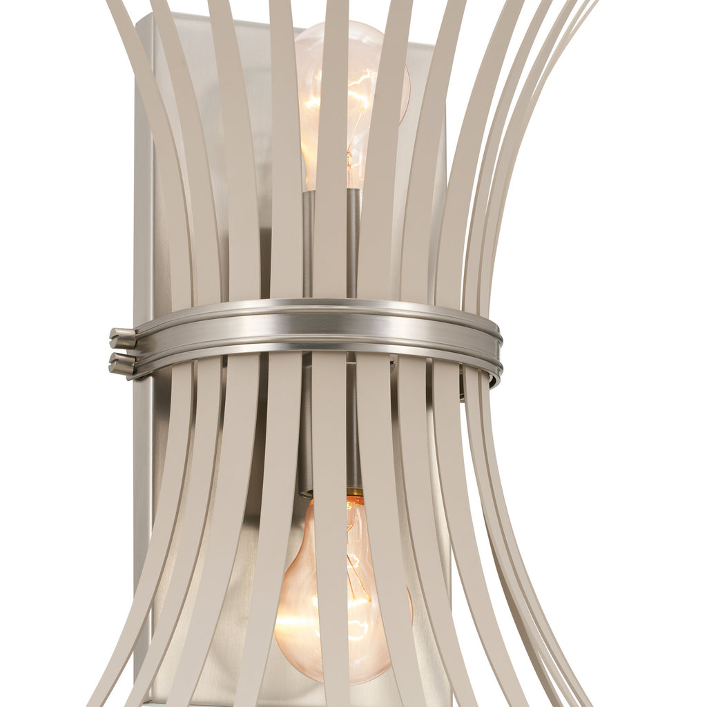 KICHLER 52461NI Felicity 16" 1 Light Wall Sconce Brushed Nickel