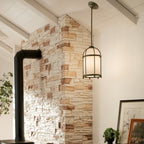 KICHLER 52464CHZ Topiary 10" 1 Light Pendant Character Bronze