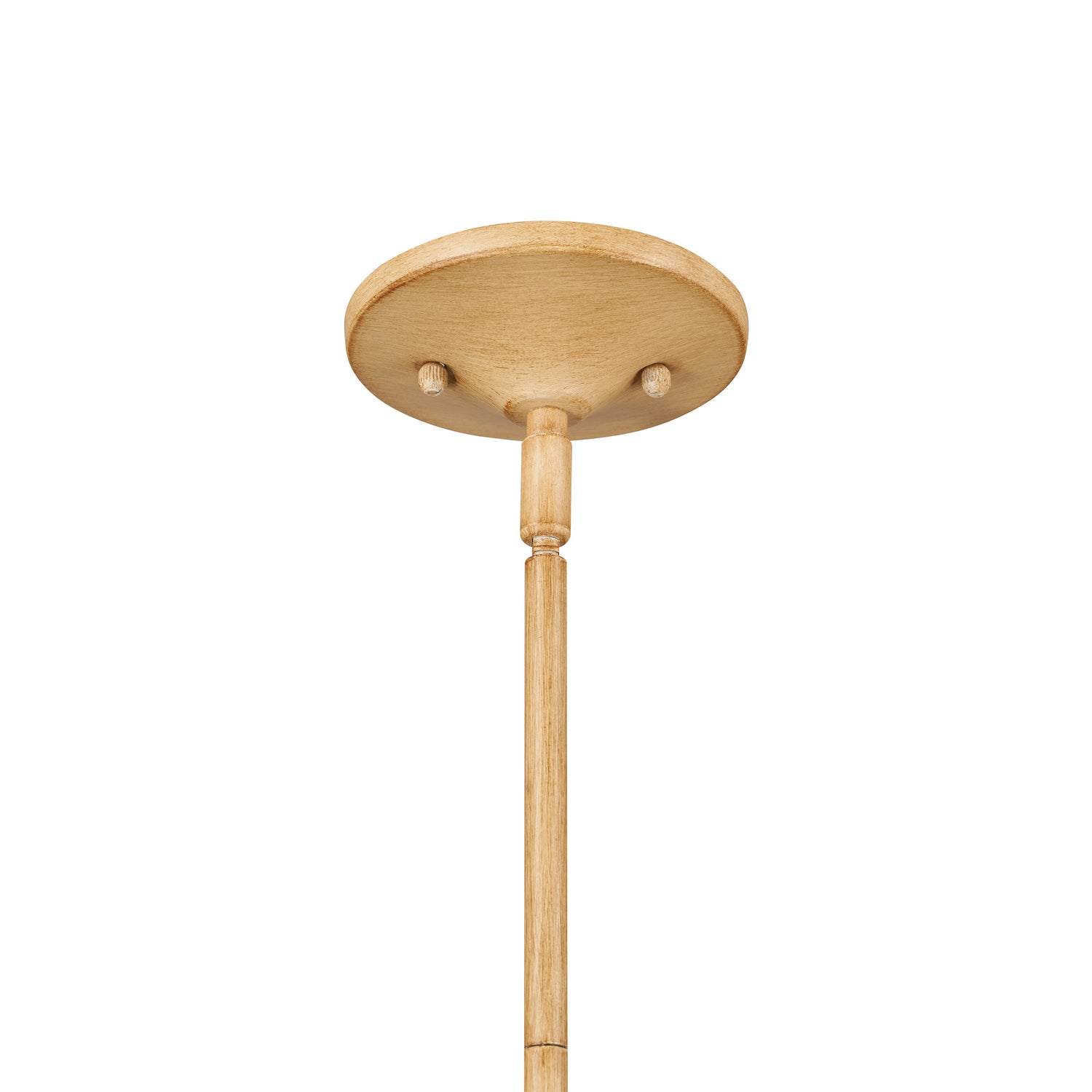 KICHLER 52468WMP Melis 26.5" 5 Light Chandelier Warm Maple Wood