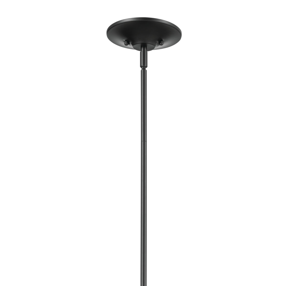 KICHLER 52469BK Melis 35.5" 7 Light Chandelier Black