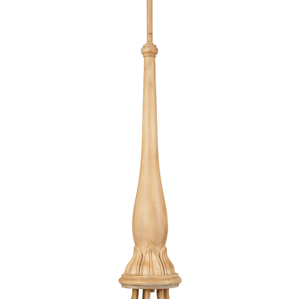 KICHLER 52469WMP Melis 35.5" 7 Light Chandelier Warm Maple Wood