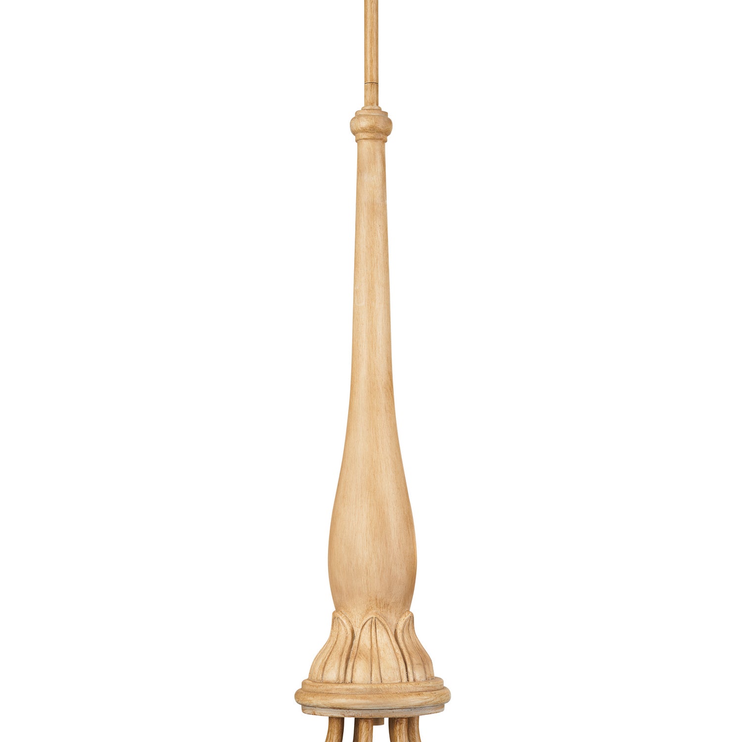 KICHLER 52469WMP Melis 35.5" 7 Light Chandelier Warm Maple Wood