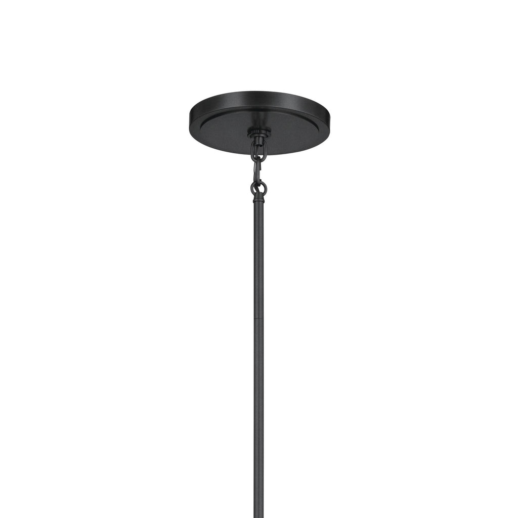 KICHLER 52471BK Karthe 42" 9 Light Chandelier Black