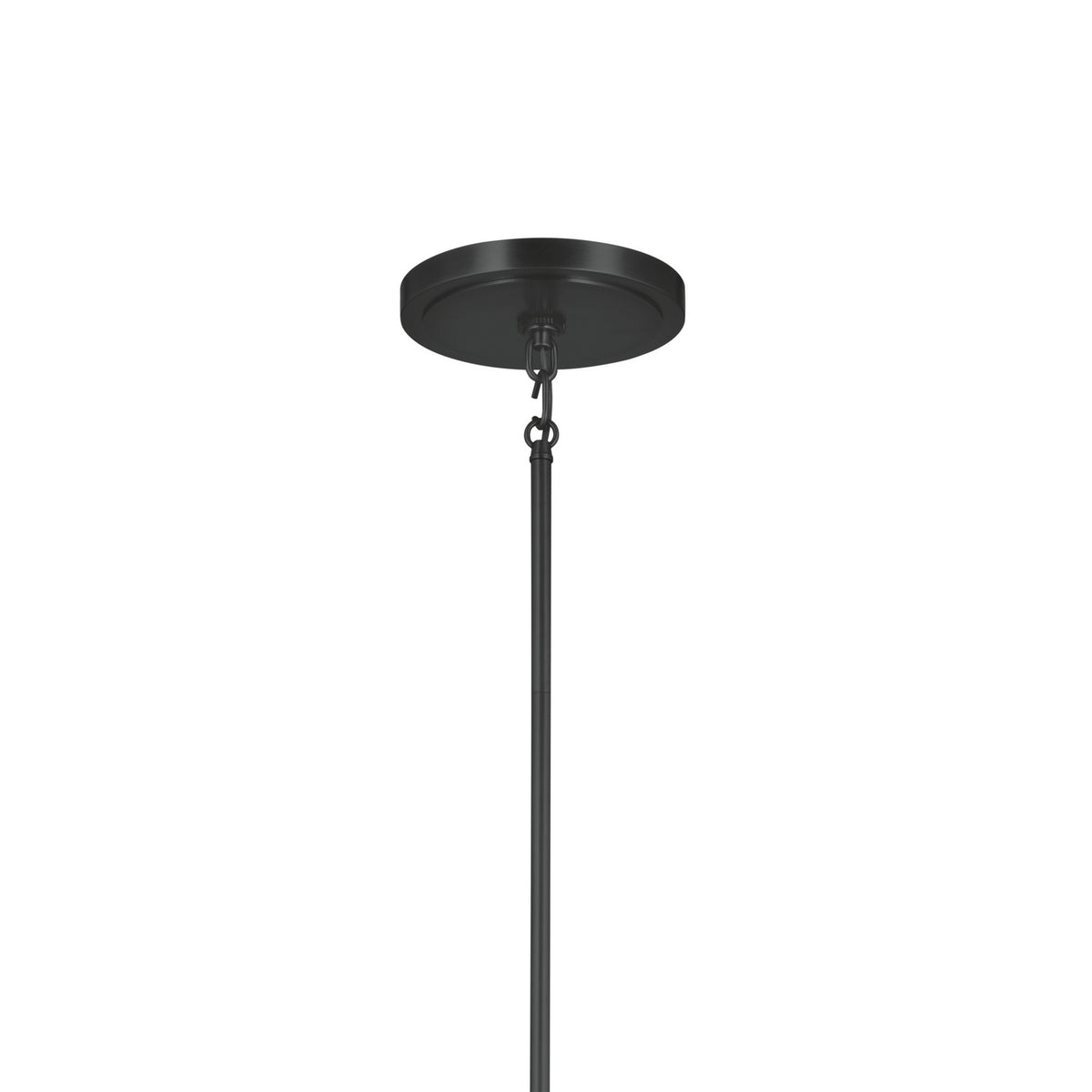 KICHLER 52472BK Karthe 42" 12 Light Chandelier Black