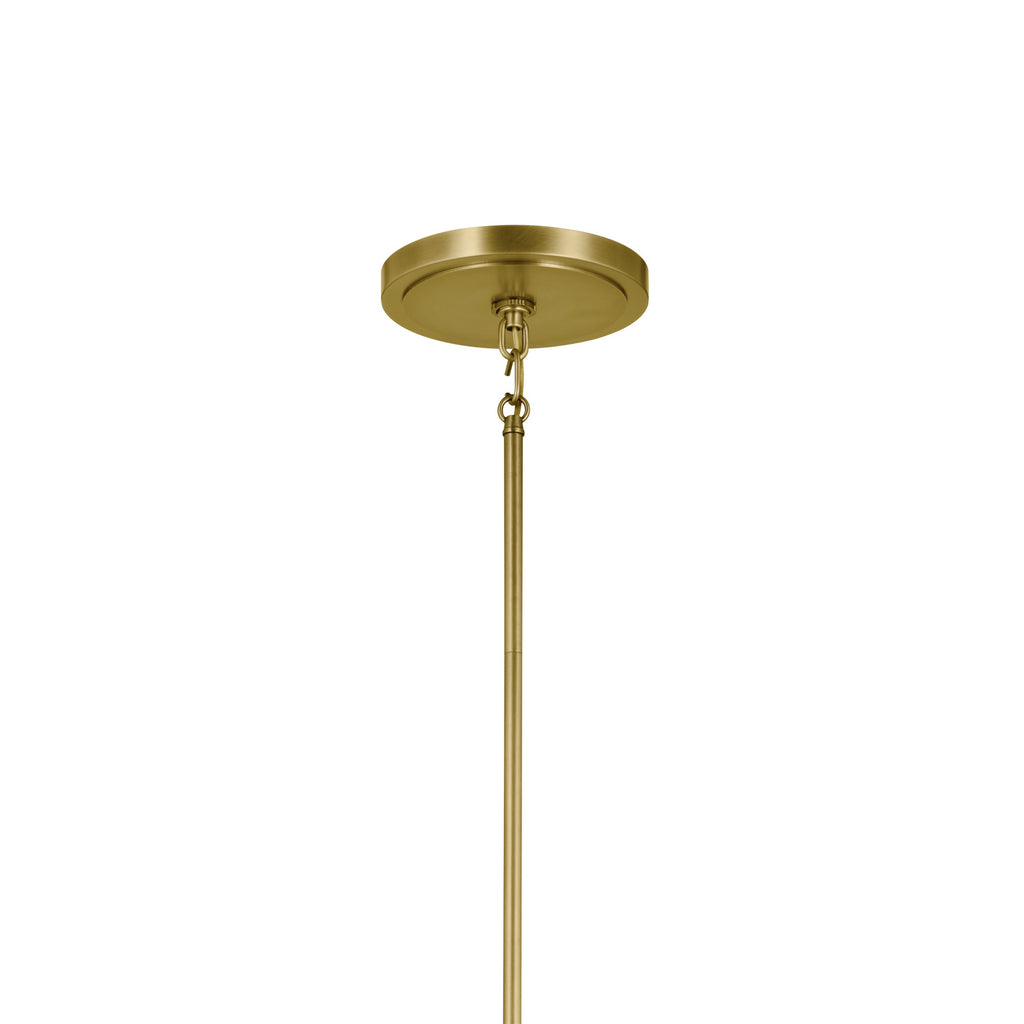KICHLER 52472NBR Karthe 42" 12 Light Chandelier Natural Brass