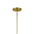 KICHLER 52472NBR Karthe 42" 12 Light Chandelier Natural Brass