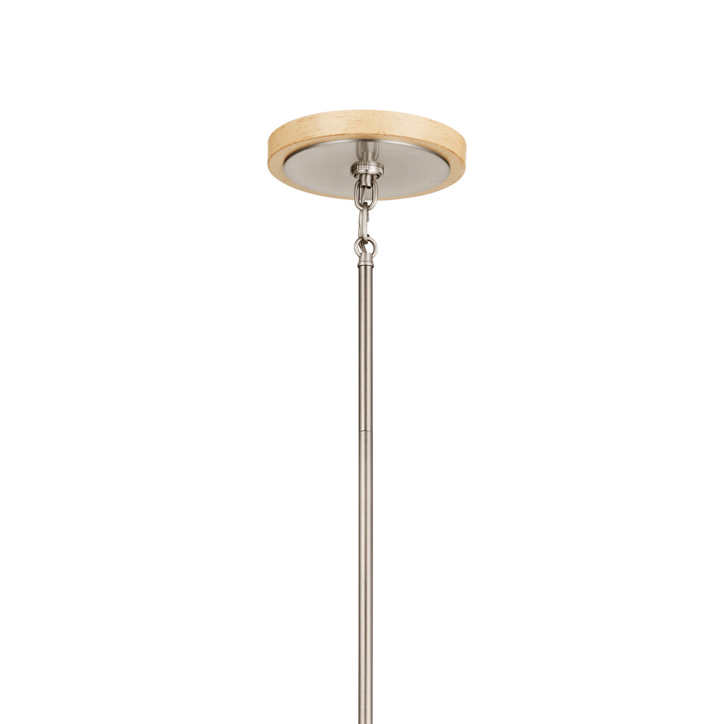 KICHLER 52471NI Karthe 42" 9 Light Chandelier Brushed Nickel