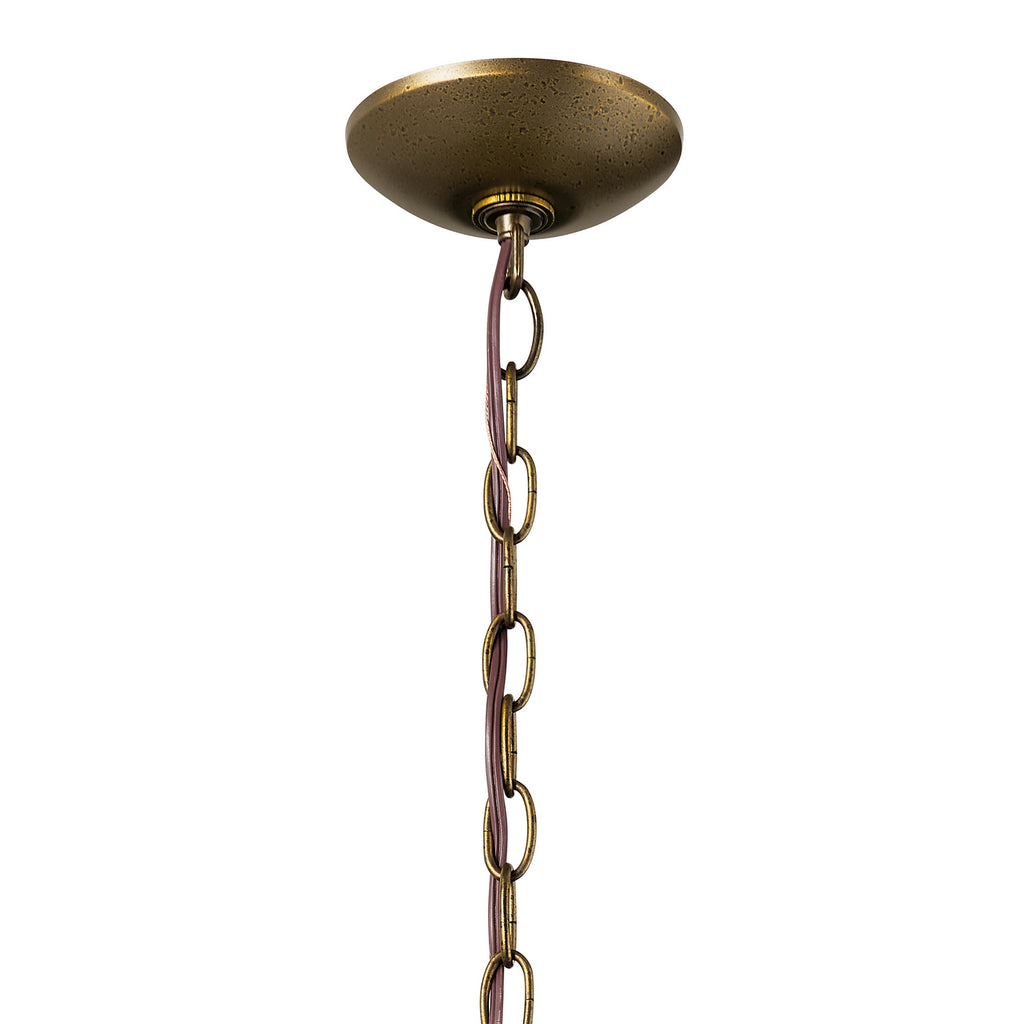 KICHLER 52474CHZ Gentle Hill 19" 2 Light Pendant Character Bronze