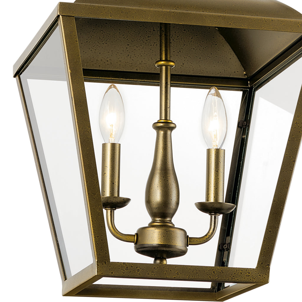 KICHLER 52474CHZ Gentle Hill 19" 2 Light Pendant Character Bronze