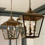 KICHLER 52474CHZ Gentle Hill 19" 2 Light Pendant Character Bronze