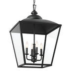 KICHLER 52475BKT Gentle Hill 27.5" 4 Light Foyer Pendant Textured Black